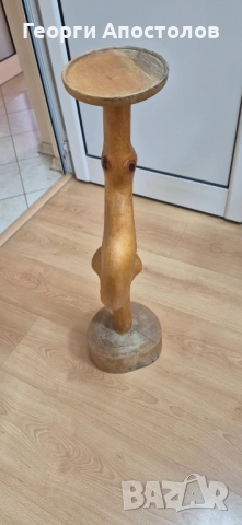 Продавам стари дървени стойки за сакции - 35 евро, снимка 5 - Антикварни и старинни предмети - 54061556