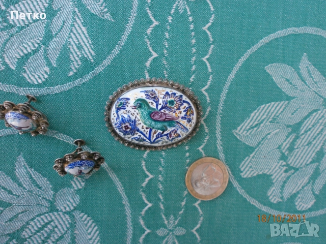 Автентичен комплект , снимка 3 - Антикварни и старинни предмети - 52606513