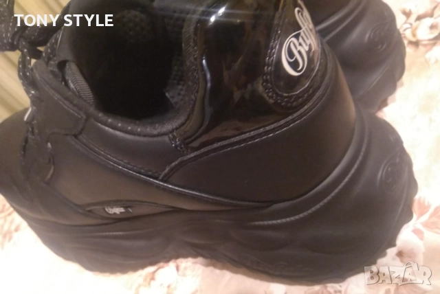 BUFFALO LONDON Оригинал Нови Мъжки Високи Кожени Сникърси 44 , снимка 6 - Маратонки - 51629495