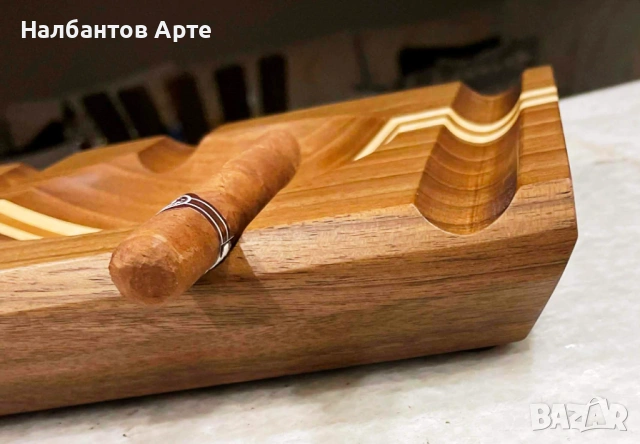 Пепелник за пури - ръчна изработка, снимка 3 - Декорация за дома - 53900122