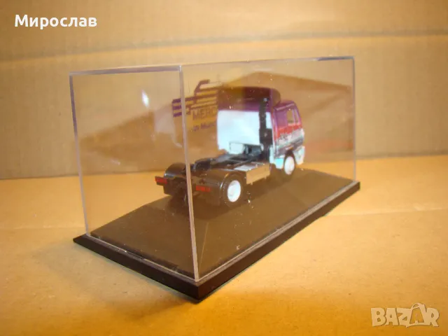 HERPA H0 1/87 MERCEDES BENZ ВЛЕКАЧ КАМИОН МОДЕЛ ИГРАЧКА, снимка 6 - Колекции - 48483628