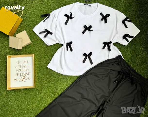 Памучни дамски комплекти , снимка 4 - Спортни екипи - 49754830