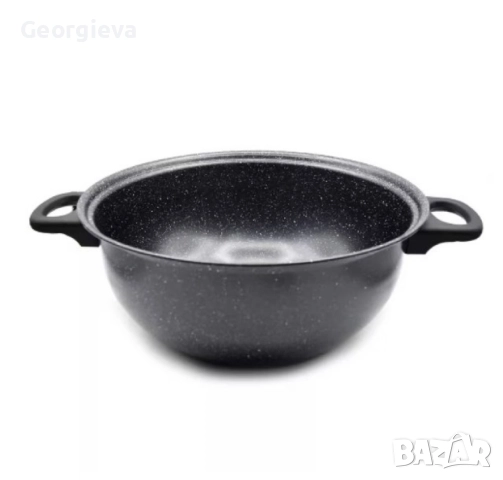 Комплект качествени тенджери от 7 части с незалепващо мраморно покритие. , снимка 3 - Съдове за готвене - 52789242