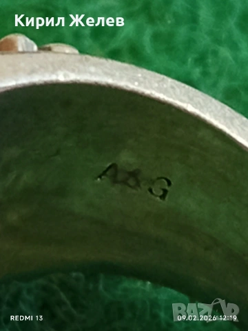 Католически Епископски пръстен сребърен уникат за КОЛЕКЦИОНЕРИ 50751, снимка 8 - Пръстени - 53412295