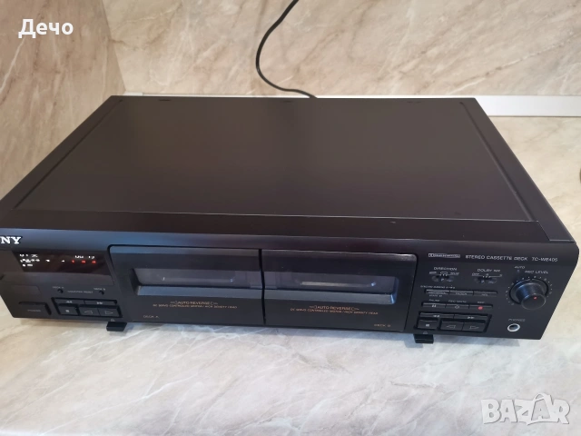 Касетен дек Sony tc we405, снимка 8 - Декове - 53736109