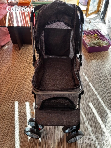 Сгъваема количка за дочашни любимци