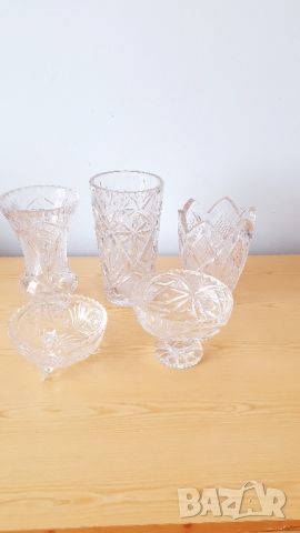 Кристал вази купи, снимка 1 - Вази - 45948632