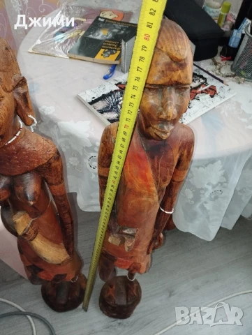 много стара африканска дърворезба, снимка 2 - Антикварни и старинни предмети - 51237098