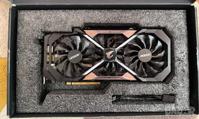 Aorus GTX 1080 TI 11GB, снимка 2 - Видеокарти - 49234982