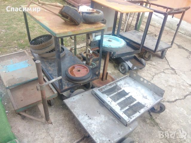 транспортни колички 6 бр  и 10 бр др, снимка 2 - Други машини и части - 53633215