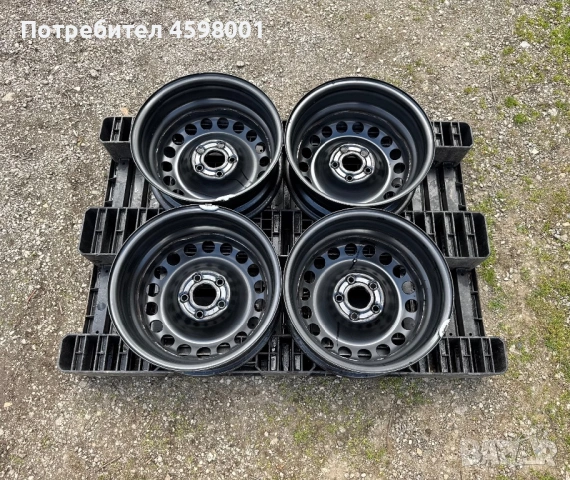 4бр.Оригинални железни джанти 15цола 5x105 + ДАТЧИЦИ за Opel Astra J,K,Chevrolet AveoC,Cruze, снимка 13 - Гуми и джанти - 54010738