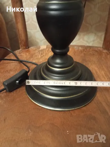Голяма ретро метална нощна лампа, снимка 10 - Антикварни и старинни предмети - 50415284