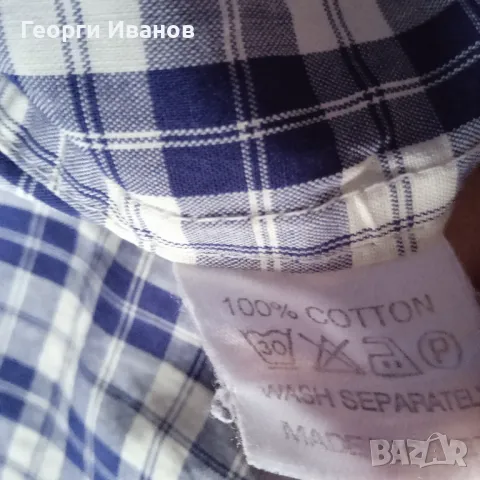 LEVI'S Made in Greece M/L спортно-елегантна риза Ливайс оригинална гръцка, снимка 6 - Ризи - 47984736