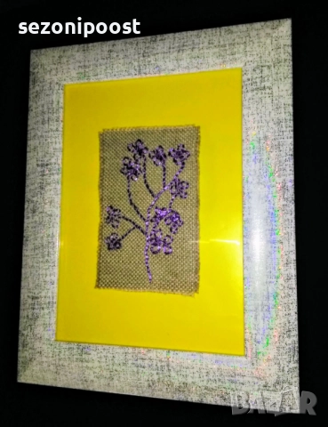 🌼Нова картина с конци🌼, снимка 2 - Картини - 52003966