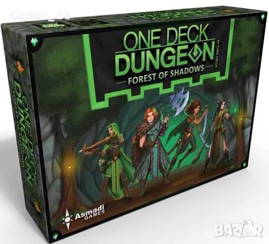 One Deck Dungeon: Forest of Shadows - чисто нова, снимка 1 - Настолни игри - 48440864