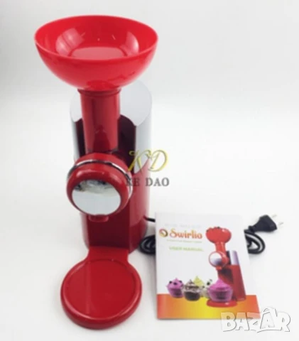 Десерт мейкър, уред за сладолед, снимка 6 - Други стоки за дома - 51090692