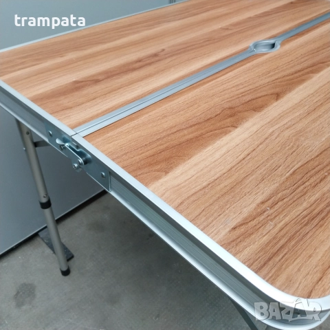 НАЙ ДОБРАТА ОФЕРТА Туристическа Алуминиева маса 90x66x70см. къмпинг, каравана, кемпер, снимка 4 - Къмпинг мебели - 52637364