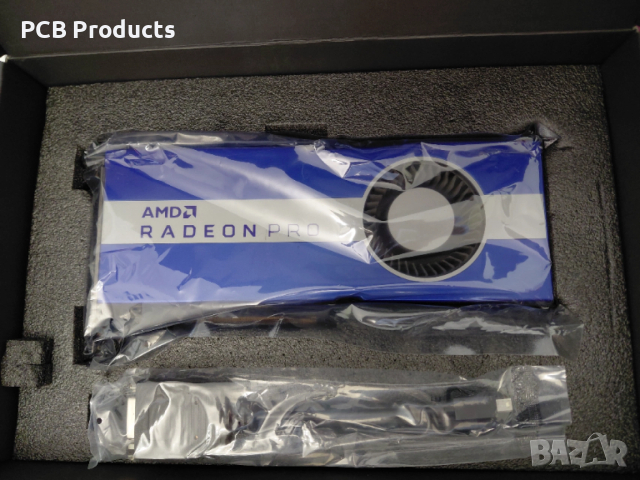 AMD Radeon Pro W5700 8GB GDDR6 – Професионална видеокарта за работна станция (Workstation), снимка 4 - Видеокарти - 54156057