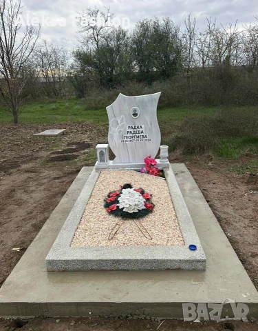 Изработка на надгробни паметници от мрамор и гранит реставрация монтаж