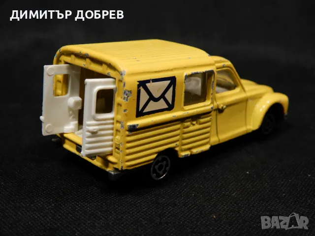 СТАРА РЕТРО МЕТАЛНА КОЛИЧКА CITROEN ACADIANE MAJORETTE, снимка 4 - Колекции - 50344194