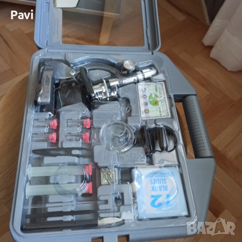 Микроскоп в удобно куфарче, снимка 8 - Образователни игри - 52650917