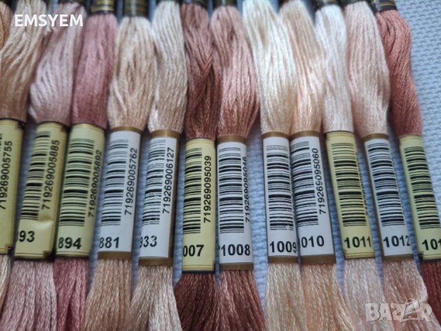 Мулине за бродерия ANCHOR ,лицеви цветове , дължина 8 м, 6 нишки, снимка 3 - Гоблени - 50780790