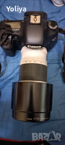 Фотоапарат и обектив Canon