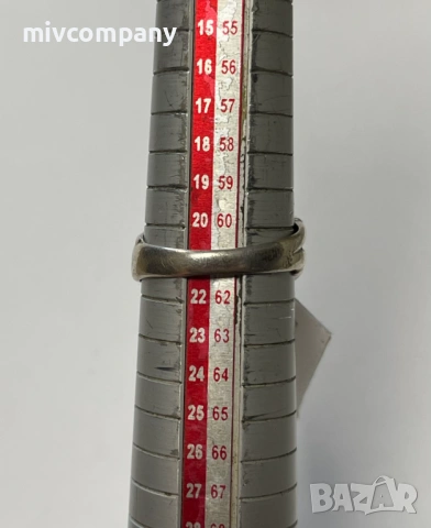 Сребърен пръстен 4.86гр., снимка 2 - Пръстени - 53285592