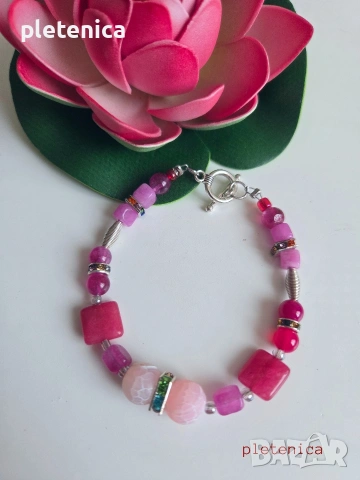 Красиви ръчно изработени гривни , снимка 12 - Гривни - 53730294