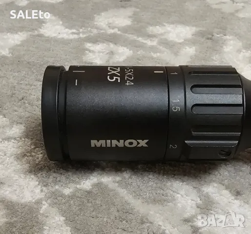 Гонкаджийска оптика висок клас Minox ZX5 1-5×24 ! Бързомерец !, снимка 7 - Ловно оръжие - 48091986