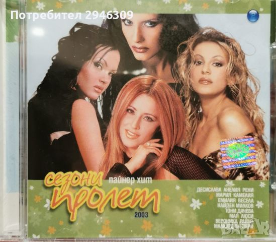 Пайнер Хит Сезони - Пролет 2003, снимка 1 - CD дискове - 45828745