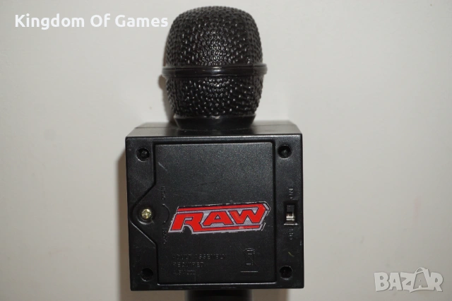Рядък Кеч Микрофон WWE Jakks Pacific Talking Wrestling Mic 2007, снимка 10 - Друга електроника - 54274897