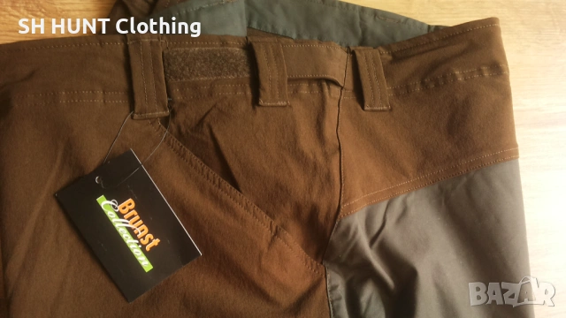 BRUNST Stretch Trouser размер 3XL за лов панталон със здрава и еластична материи - 2264, снимка 4 - Екипировка - 53670096