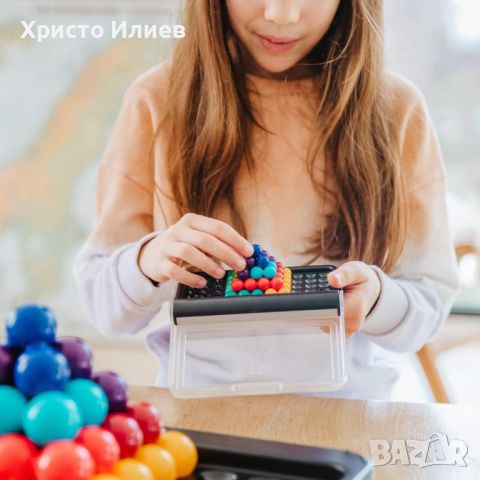  Детска логическа игра Smart Games Pocket IQ - IQ Puzzler Pro, снимка 9 - Образователни игри - 46153718