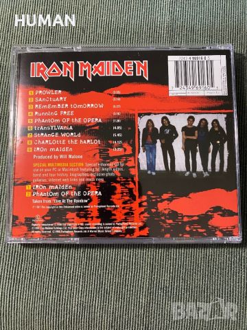 IRON MAIDEN , снимка 5 - CD дискове - 45155021