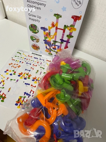 Конструктор - Път с топчета - 105 елемента, снимка 7 - Образователни игри - 51848862