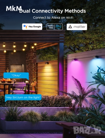 Govee 6 Lights Govee Outdoor Deck Lights, снимка 6 - Лед осветление - 52368703