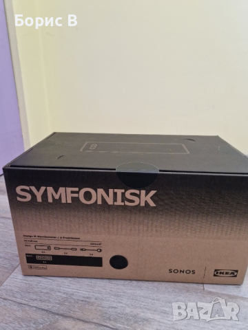 Продавам нова WiFi тонколона SONOS SYMFONISK (черна), снимка 2 - Bluetooth тонколони - 44994103