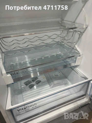 Нов хладилник 201 см, 419 л, лично предаване, снимка 4 - Хладилници - 53135630