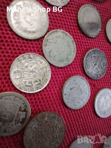 Лот монети Нидерландска Индия- много сребро, снимка 4 - Нумизматика и бонистика - 46409433