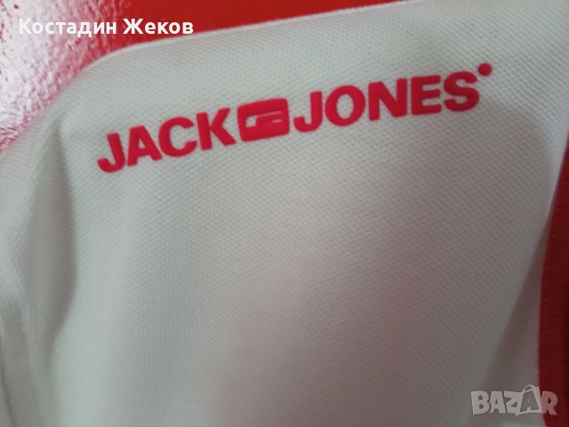 Нова със етикет. Много хубава оригинална блузка. Jack Jones. , снимка 4 - Тениски - 45633303