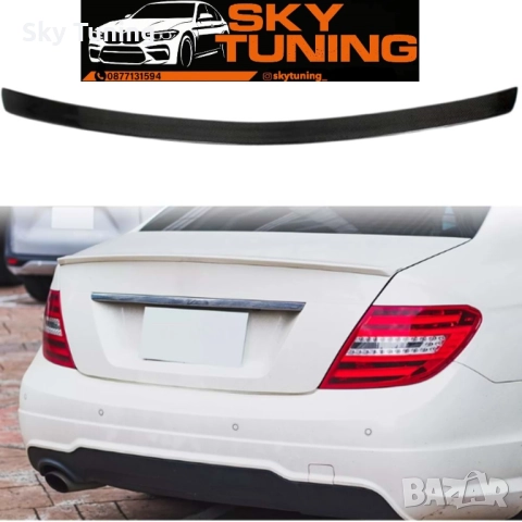 Mercedes w204 Амг спойлер Мерцедес в204 ц класа c class spoiler bagaj
