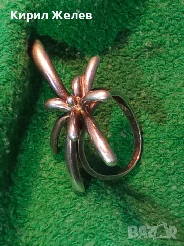 ШИКОЗЕН АРТ ДИЗАЙН СРЕБЪРЕН ПРЪСТЕН РОДИРАНО СРЕБРО 925 ХУДОЖЕСТВЕНА БИЖУТЕРСКА ИЗРАБОТКА 37096, снимка 13 - Пръстени - 50136114