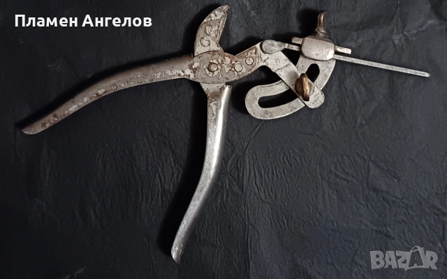 Стари клещи (ножици) за чапраз. , снимка 2 - Клещи - 52924482