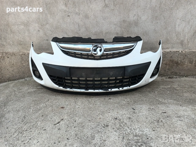 предна броня за опел корса д фейслифт маска решетки халогени OPEL CORSA D