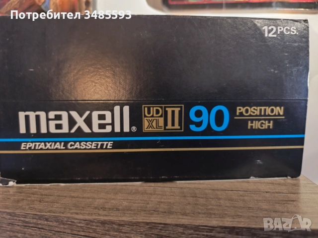 	MAXELL UD XL II 90 - 12 pack - NEW, снимка 6 - Други - 53039988