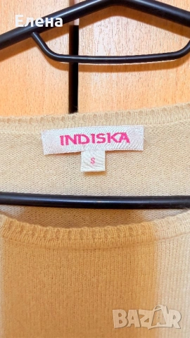 Пуловер Indiska 100% Kaшмир Размер S/XS, снимка 13 - Блузи с дълъг ръкав и пуловери - 54274211