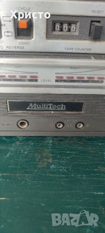 стар радиокасетофон MultiTech, снимка 4 - Колекции - 46465909