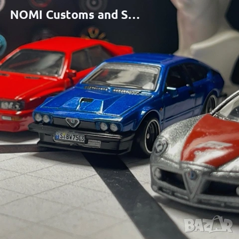 Custom Hot Wheels Alfa Romeo GTV6 3.0