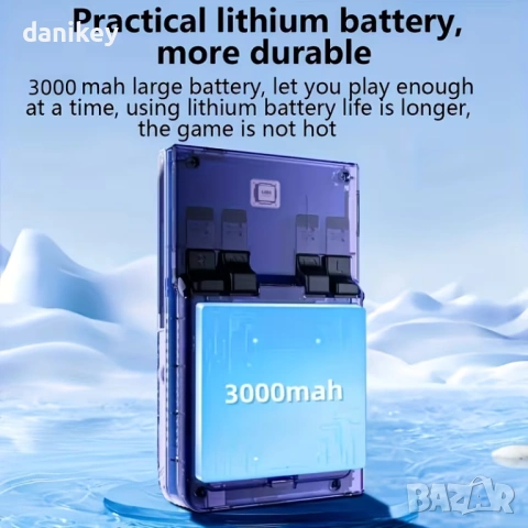 Джобна Конзола с хиляди игри R36S 64GB Лилава, снимка 8 - Други игри и конзоли - 53810829